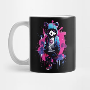 graffiti art panda design Mug